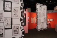 「安野モヨコ展 ANNORMAL」の様子。