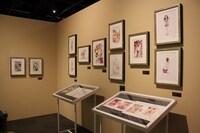 「安野モヨコ展 ANNORMAL」の様子。