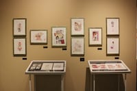 「安野モヨコ展 ANNORMAL」の様子。