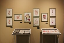 「安野モヨコ展 ANNORMAL」の様子。