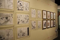 「安野モヨコ展 ANNORMAL」の様子。