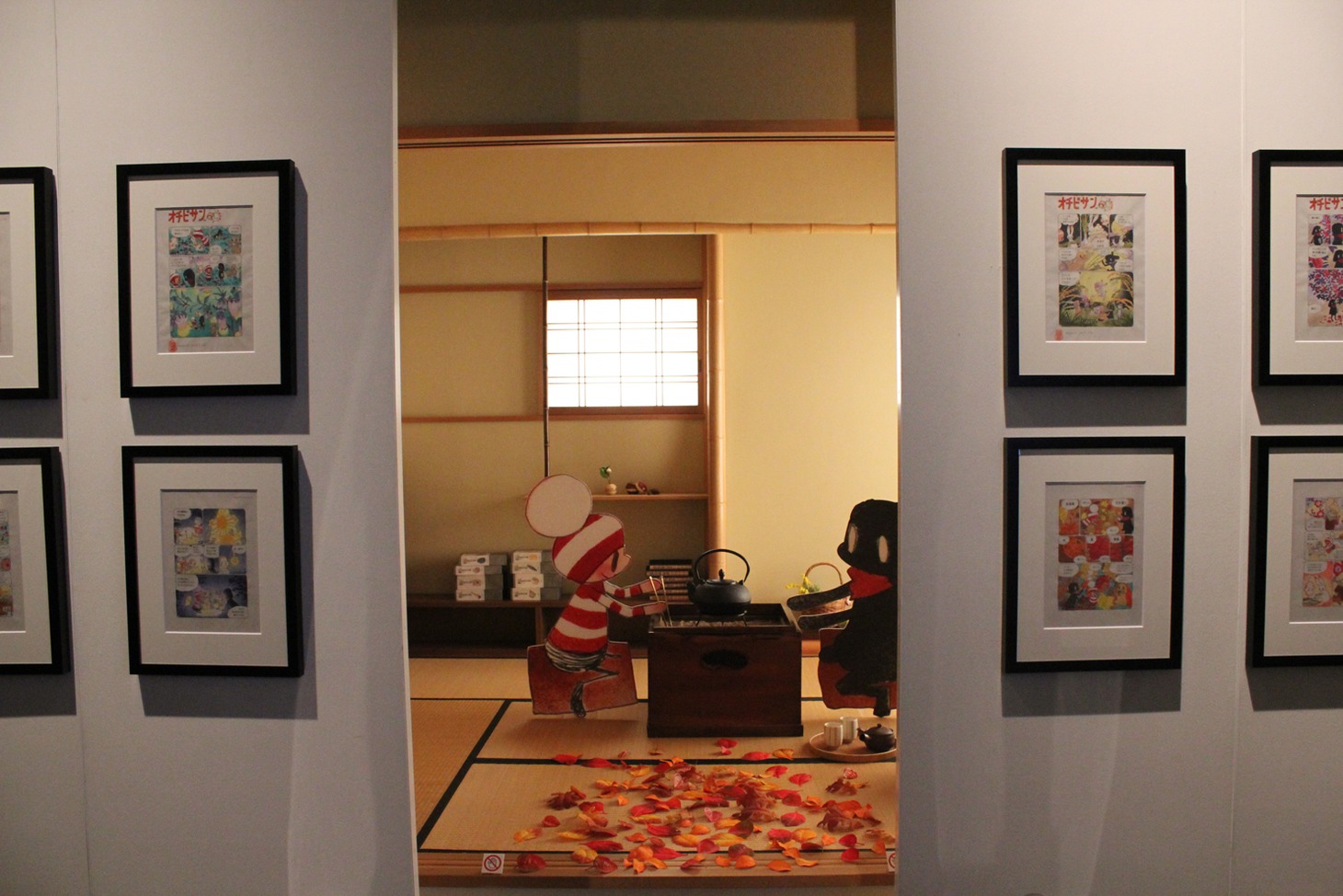 「安野モヨコ展 ANNORMAL」の様子。