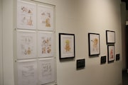 「安野モヨコ展 ANNORMAL」の様子。