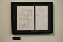 「安野モヨコ展 ANNORMAL」の様子。