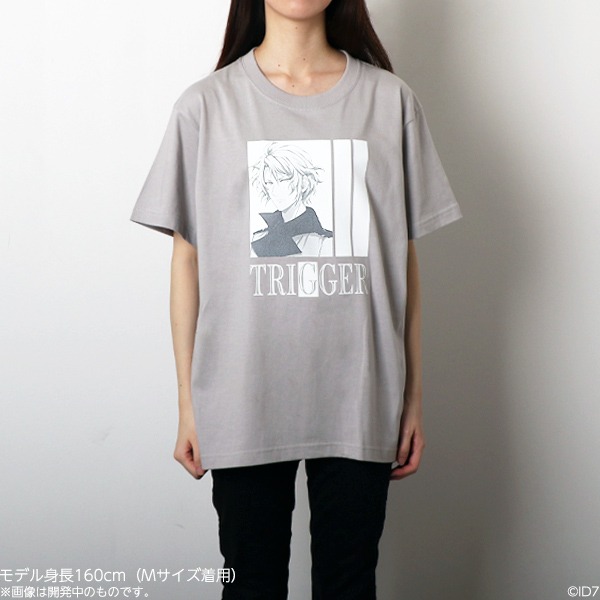 「アイドリッシュセブン ソロTシャツ2020 TRIGGER ver.」着用イメージ。