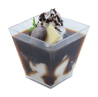 シオンをイメージしたデザート。