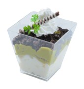 ちりをイメージしたデザート。