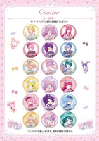 ノベルティのコースター。