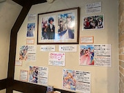 展示のイメージ。写真は、先行してコラボカフェを開催しているキュアメイドカフェの展示物。