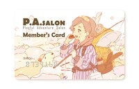 P.A.SALONの会員証。
