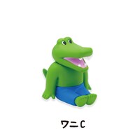 「100日後に死ぬワニ マスコットボールチェーン」の1種。