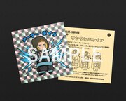 DVD第2巻のメーカー初回特典「オリジナルホログラムシール（アーサー・ボイル）」。