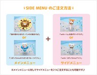 サイドメニューの説明。