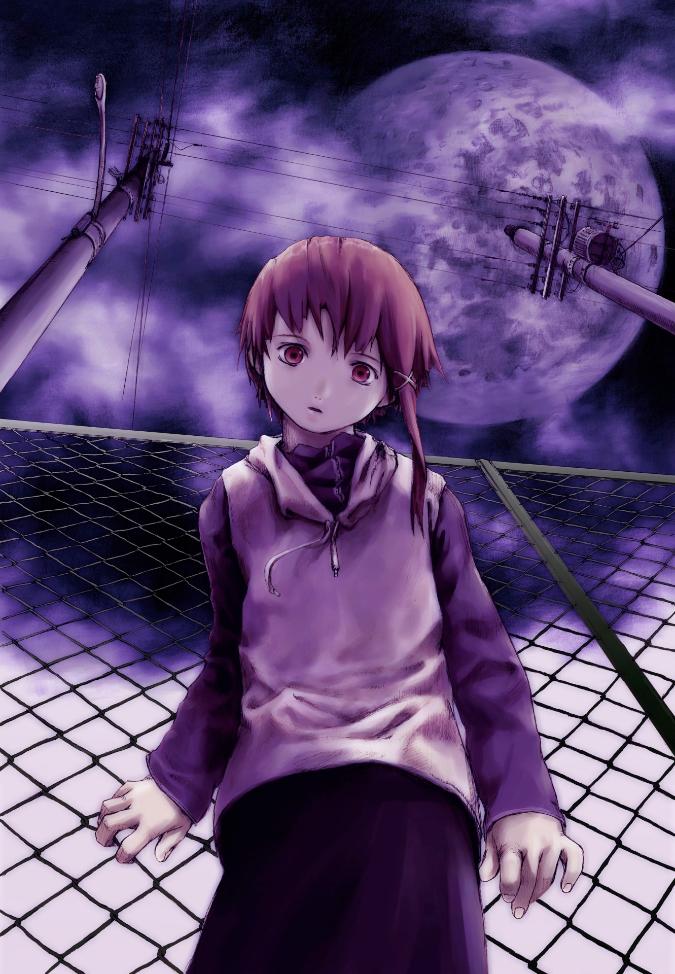 「serial experiments lain」ビジュアル (c)NBCUniversal Entertainment Japan