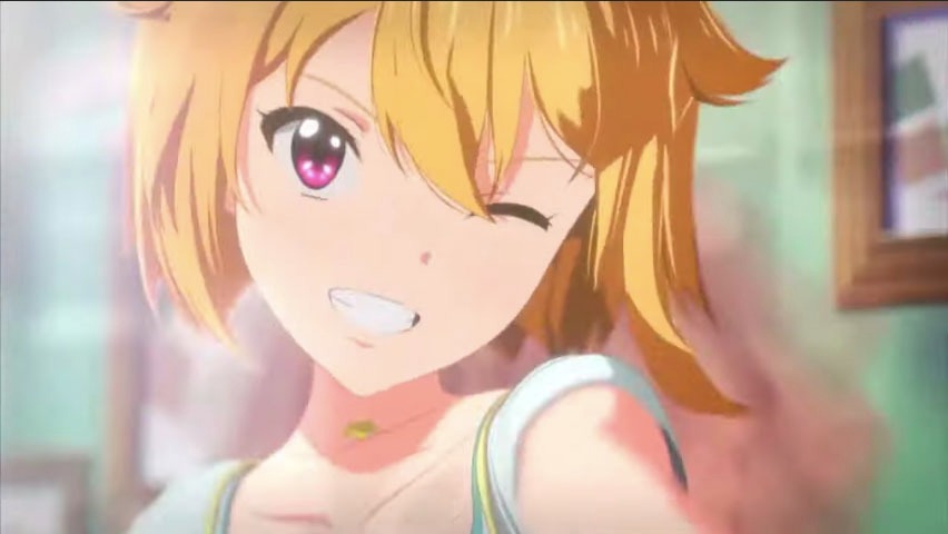「アイドルマスター ミリオンライブ！シアターデイズ」ティザームービより。