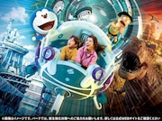 「『STAND BY ME ドラえもん2』XRライド」のイメージ。(画像提供:ユニバーサル・スタジオ・ジャパン)