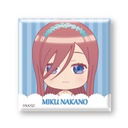 「『五等分の花嫁∬』スクエア缶バッジ」