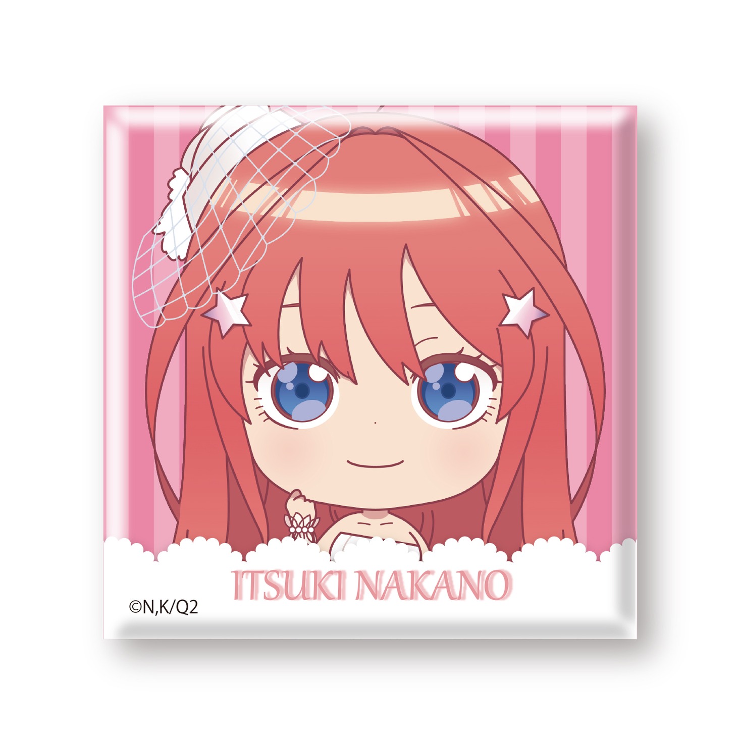 「『五等分の花嫁∬』スクエア缶バッジ」