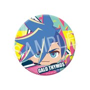 あみあみのBOX購入特典となるガロ・ティモスの缶バッジ。