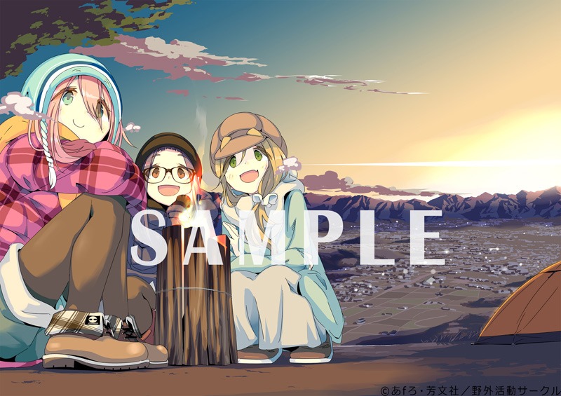 セブンネットショッピングの店舗特典・B2布ポスターに使われるイラスト。