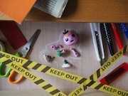 「ゾゾゾっとフィギュアゲット&投稿キャンペーン」の投稿写真の例。