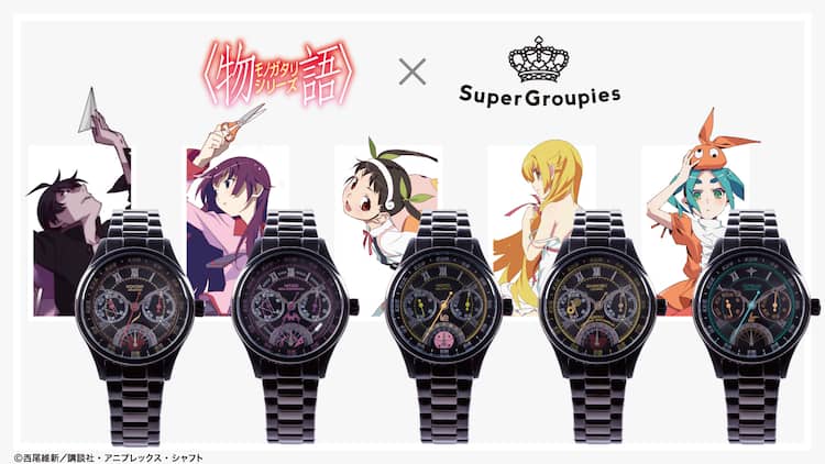 物語〉シリーズより阿良々木暦・戦場ヶ原ひたぎらをイメージしたコラボ  