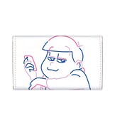 「トド松　ラインアート キーケース」の裏面。