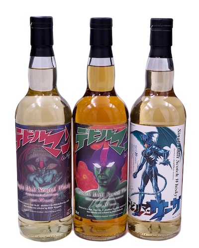 「デビルマン」ラベルのウイスキー第3弾。