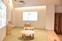 常設展示室「町子の作品」の様子。