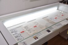 「長谷川町子の漫画創作秘話」の様子。