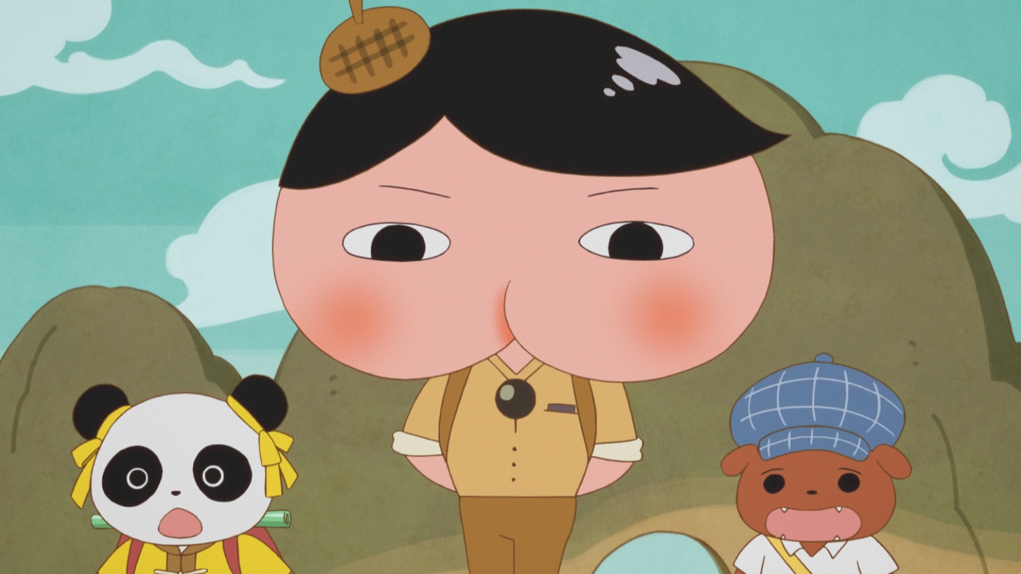 「映画おしりたんてい テントウムシいせきの なぞ」より。