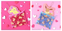 「ポケモンラバーミラー」と「ポケモンミニポーチ」。