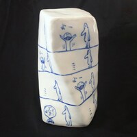 「四駒乃塔（よんこまのとう）」（陶芸協力：kamakura 山陶芸工房）