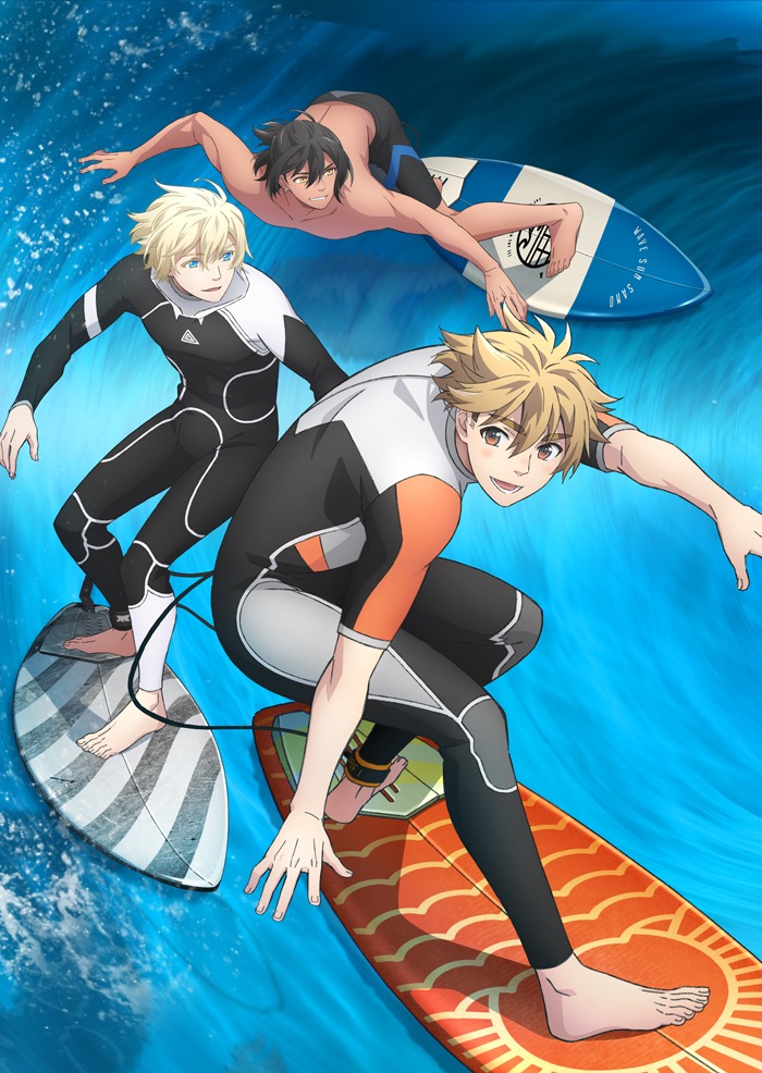 「WAVE!!～サーフィンやっぺ!!～」第1章ビジュアル（文字なし）