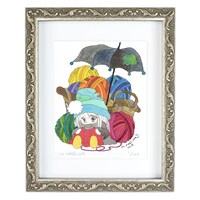 オリジナル版画（ジークレー）のサンプル。