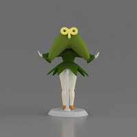 トッペマ・マペットのフィギュア。