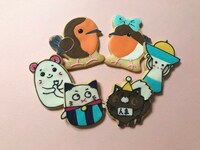 会場で販売されるキャラクタークッキー。