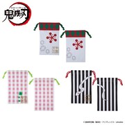 左上から時計回りに宇髄天元モデル、伊黒小芭内モデル、甘露寺蜜璃モデル。