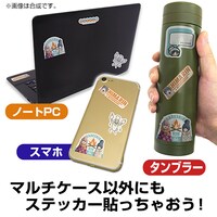 ステッカーの使用イメージ。