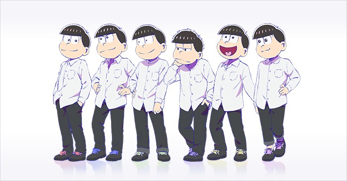 TVアニメ「おそ松さん」ファンクラブ用の描き下ろしイラスト。
