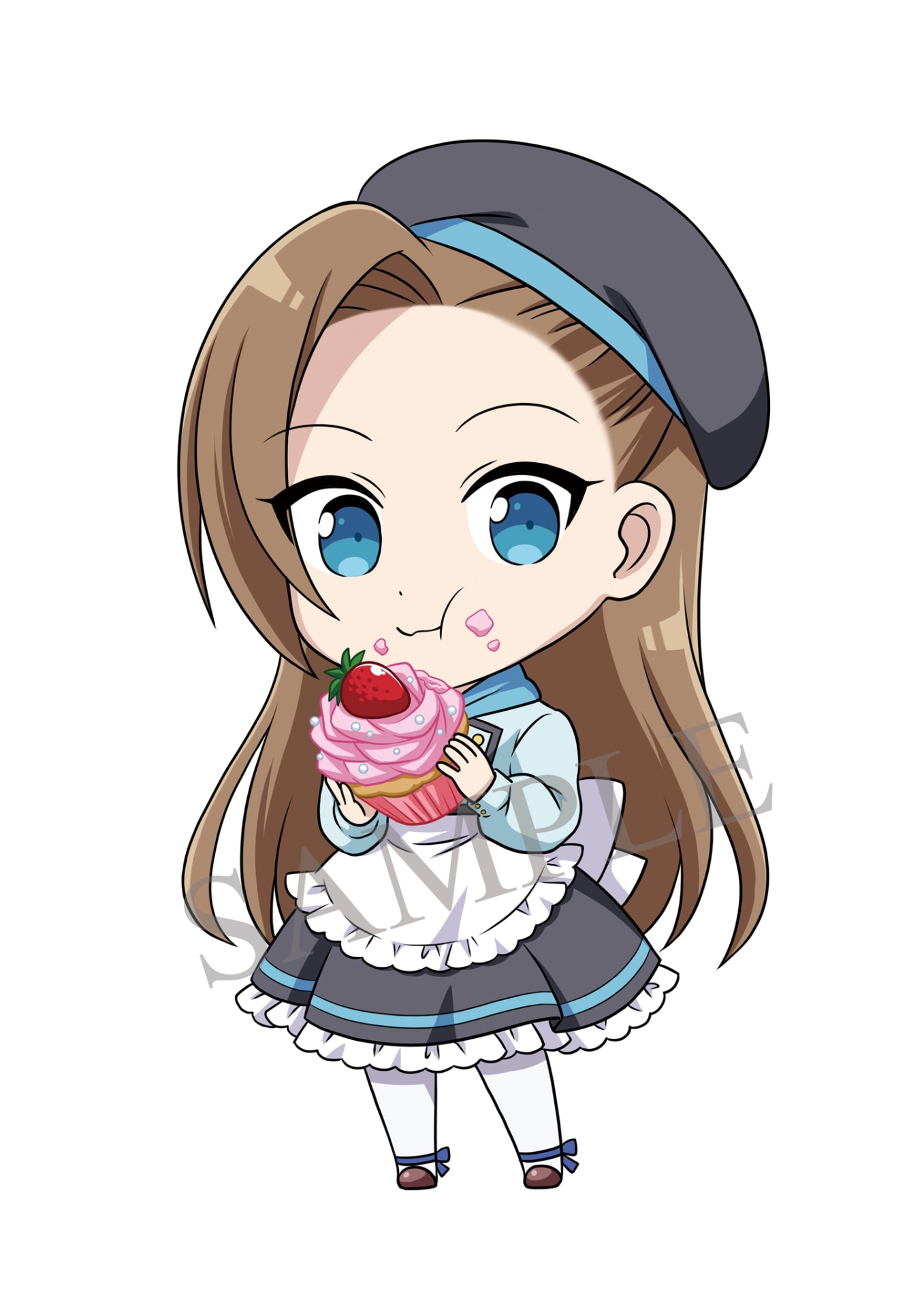 カタリナの描き下ろしミニキャライラスト。