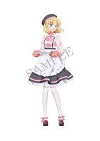 マリアの描き下ろしイラスト。