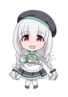 ソフィアの描き下ろしミニキャライラスト。