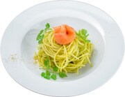 第2期メニューの「音を集める!風魔法風ジェノベーゼパスタ」。