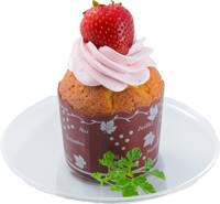 通期メニューの「マリア特製！カップケーキ」。