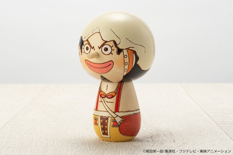 「ワンピースこけし by 卯三郎こけし」よりウソップ。
