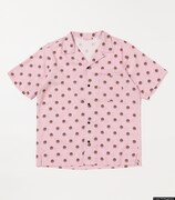 「UZUMAKI DOTS OPEN COLLAR SHIRT」