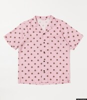 「UZUMAKI DOTS OPEN COLLAR SHIRT」