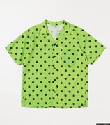 「UZUMAKI DOTS OPEN COLLAR SHIRT」