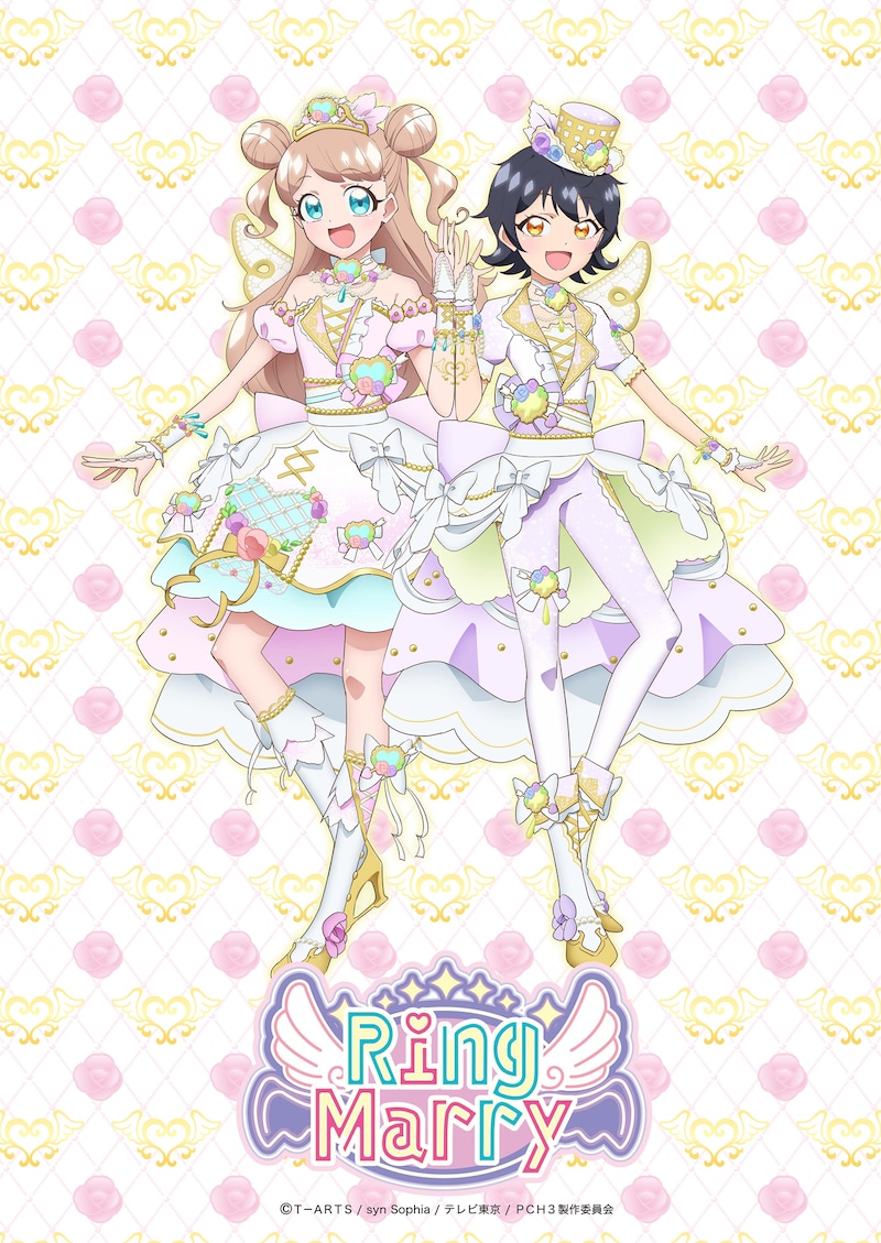 リングマリィの新ビジュアル。左から金森まりあ（CV：茜屋日海夏）、黒川すず（CV：徳井青空）。